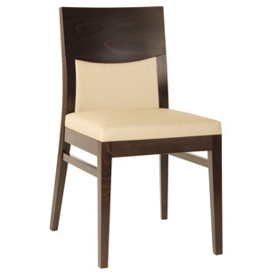 Chaise de salle à manger en bois massif (Ensemble de 2)