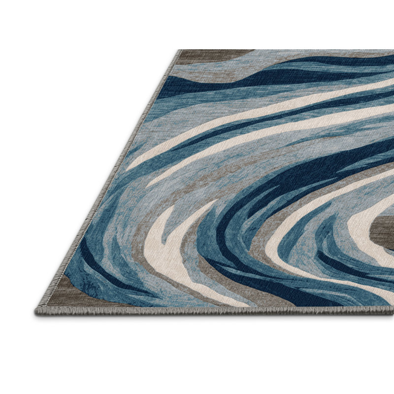 Tapis gris lavable à la machine, Tapis de couloir 2 pi x 4 pi