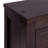 Ameer Modern Boho Over-the-Toilet Storage Wall Cabinet with 2 Rattan Inlay Doors, Adjustable Shelves & Solid Wood-1076687725