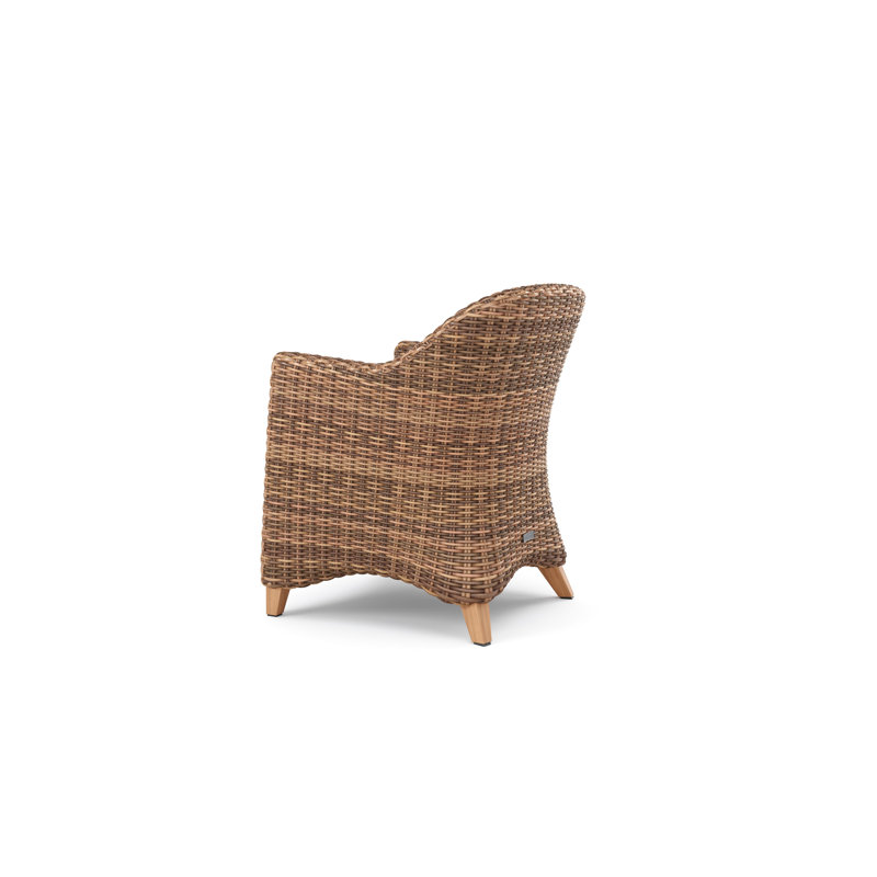 Truss Outdoor Teak Dining Armchair