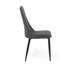 Chick 43cm H Velvet Upholstered Side Chair in Grey-36834812