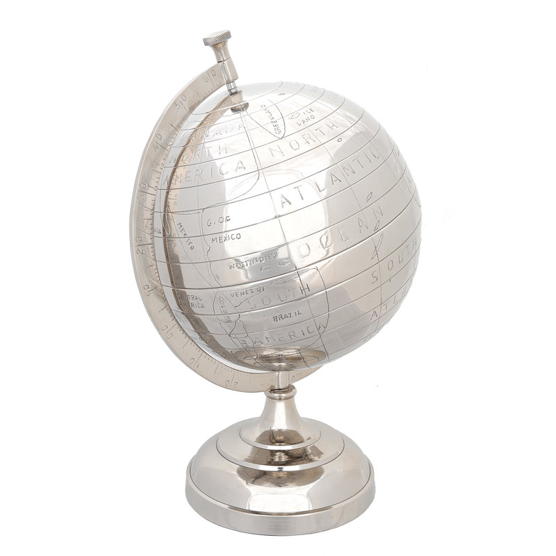 Globe de table en aluminium