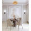Lustre transitionnel 12 feuilles à 3 niveaux-29552705