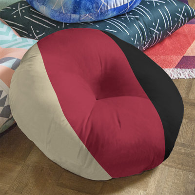 Striped Reversible Throw Pillow