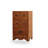 Brown Solid Wood Rectangular Dressers & Chests