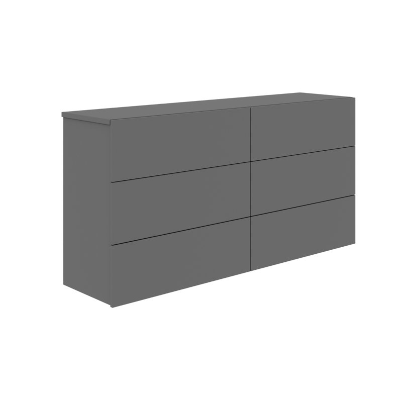 Commode Paugh mat., Gris