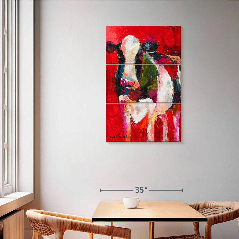 Brampt Cow V, 57" H x 36" W