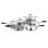 12 - Piece Non-Stick Stainless Steel (18/10) Cookware Set