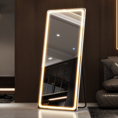 Oakleaf Modern & Contemporary Lighted Full Length Mirror