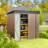 6 ft. W x 4 ft. D Galvanizaed Steel Horizontal Storage Shed-97566634