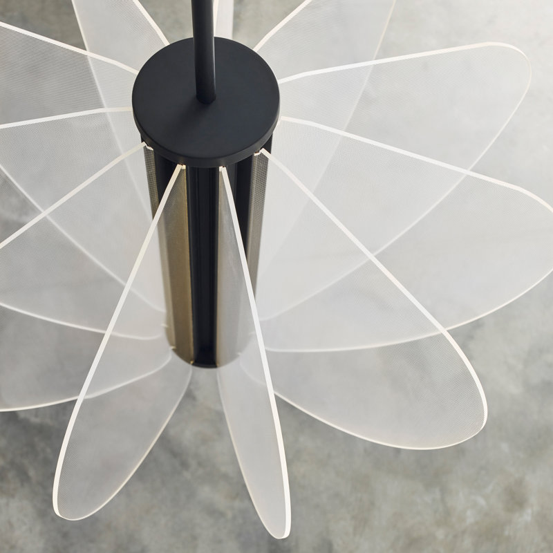 Nyra 28 Chandelier, Nightshade Black