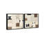 Boho Tiles Set Abstract Canvas Print by Oliver Gal, Black Frame, 12 x 12-787181104-787181114
