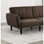 Contemporain convertible en lit canapé de futon 1pc-960884667