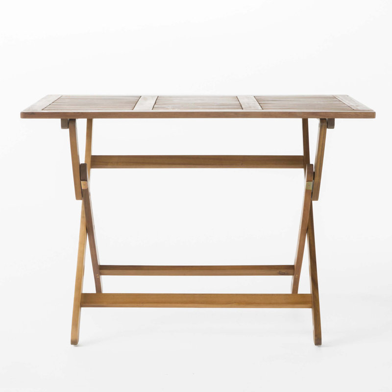 Table pliable 43,5 po Positano, Naturel