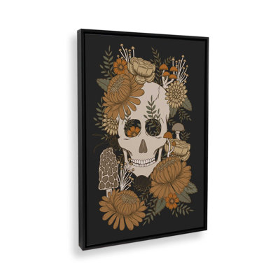 «Autumn Skulls» par Lathe & Quill, reproduction d'art