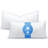 Set Of 2 Adjustable Support Cooling Pillows -  High Loft Bedpillows For Sleeping