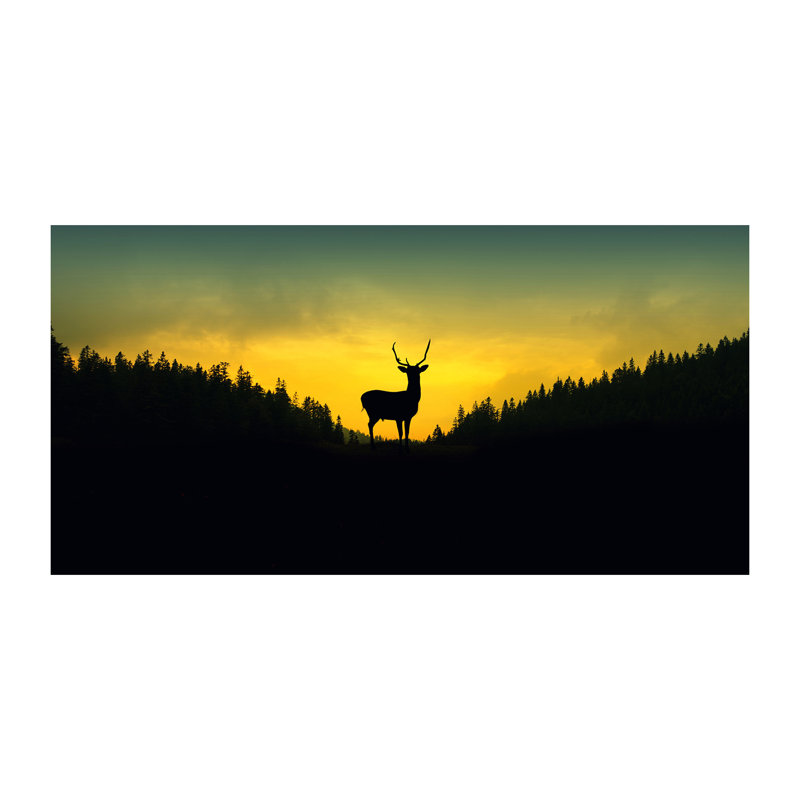 Deer - No Frame Print on Canvas