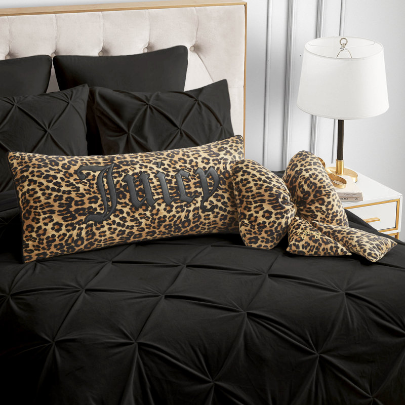 Juicy Couture Gothic Cheetah Decorative Pillow