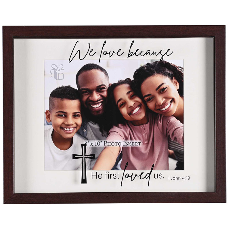 Brown Picture Frame with Mat