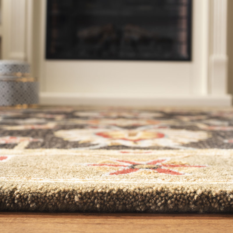 Tingley Hand Tufted Wool Pile Oriental Rug, Rectangle 3' x 5'