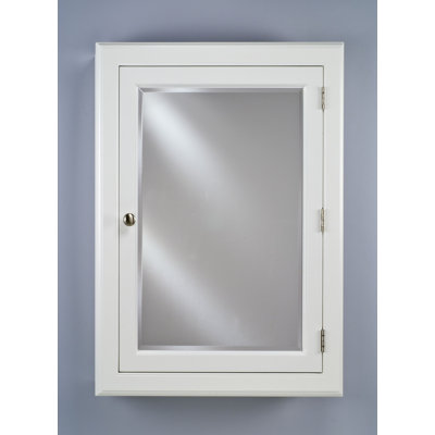 Parise W H Framed Medicine Cabinet Mirror 4 Adjustable