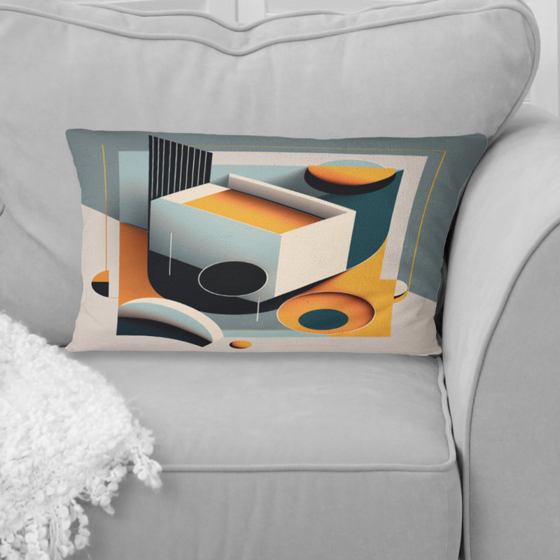 Coussin Minimal Bauhaus Dimensions I - Abstract