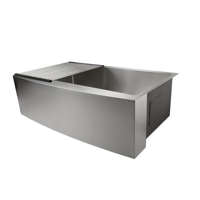 33'' L Single Bowl Stainless Steel Kitchen Sink
