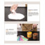 Décoration murale minimaliste en grès floral et papillon 3D