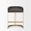Tabouret de bar et de comptoir en cuir véritable Bradley-102374764-38598032