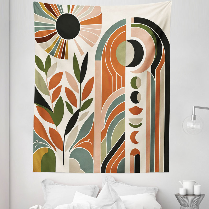 Tapisserie en microfibre, H 88 po x l 68 po