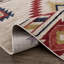 Tapis Bolme Southwestern en beige et rouge-825461953