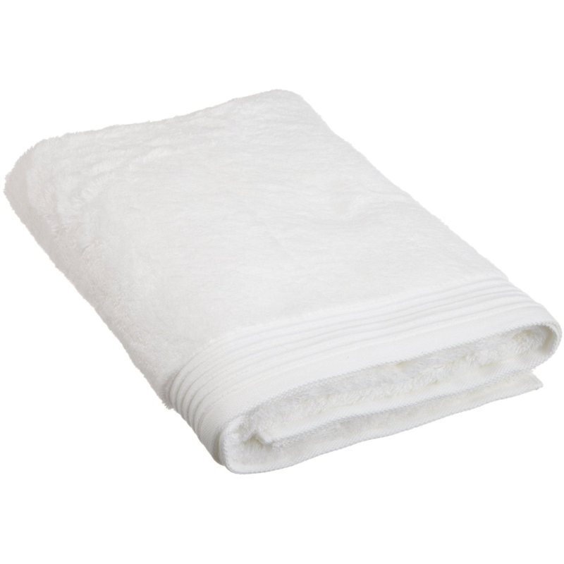 Rayon from Bamboo Hand Towel, White