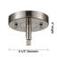 Mini-luminaire suspendu avec tige 1 lumière 6 po Nouveau 2 - Alvi - ampoule non incluse-112802420-112802422-112802425