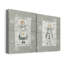 «Merry Little Christmas», ensemble de 2 reproductions d'art-54865916-54865890-54764342
