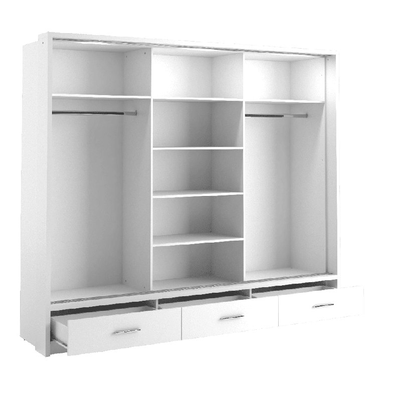 Nicolosa Piece Bedroom Set, White