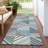 Machine Washable Indoor/Outdoor Lanphear ACN2399 Patchwork Rug-146595092