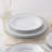 Noritake Regina Platinum Set Of 4 Dinner Plates, 10-1/2"