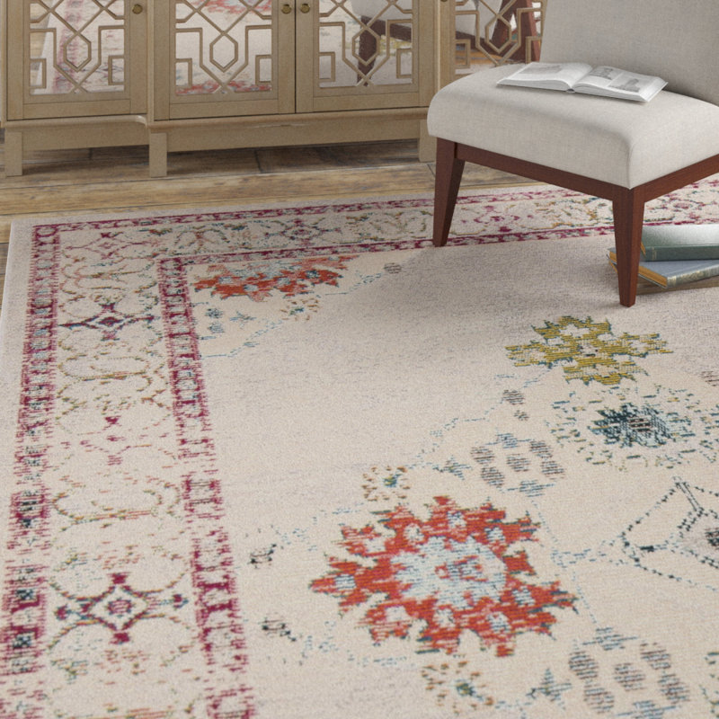 Haneul Performance Southwestern Rug, Rectangle 4' x 6'