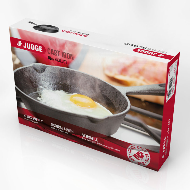 Judge, Cast Iron - Skillet , 18 cm