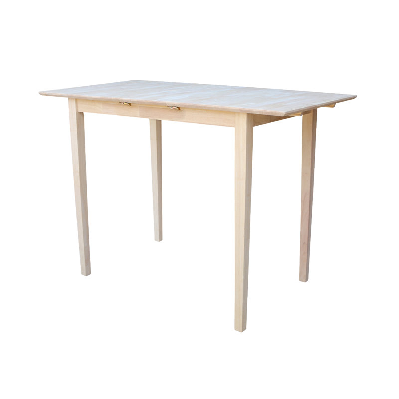 Ginna Extendable Solid Wood Dining Table