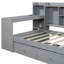 Lit de jour en bois avec 3 tiroirs de rangement et bureau - Bois de pin robuste pour une nuit de détente-45346903-45346902