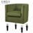 Barrel-Shaped Upholstered Velvet Chair-176999434