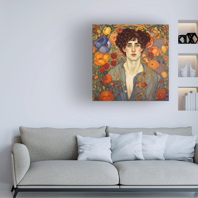 Art sur toile «bolologia tina lavoie beauté xiii», H 14 po x l 14 po