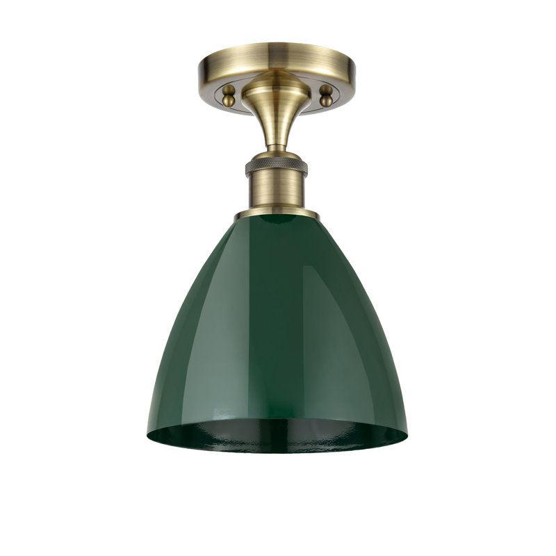 Semi encastrement, Laiton antique, Vert