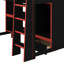 Lit mezzanine simple avec bureau