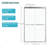 Shower Door 48" W X 76"H Semi-Frameless Bypass Sliding Shower Enclosure-111950442