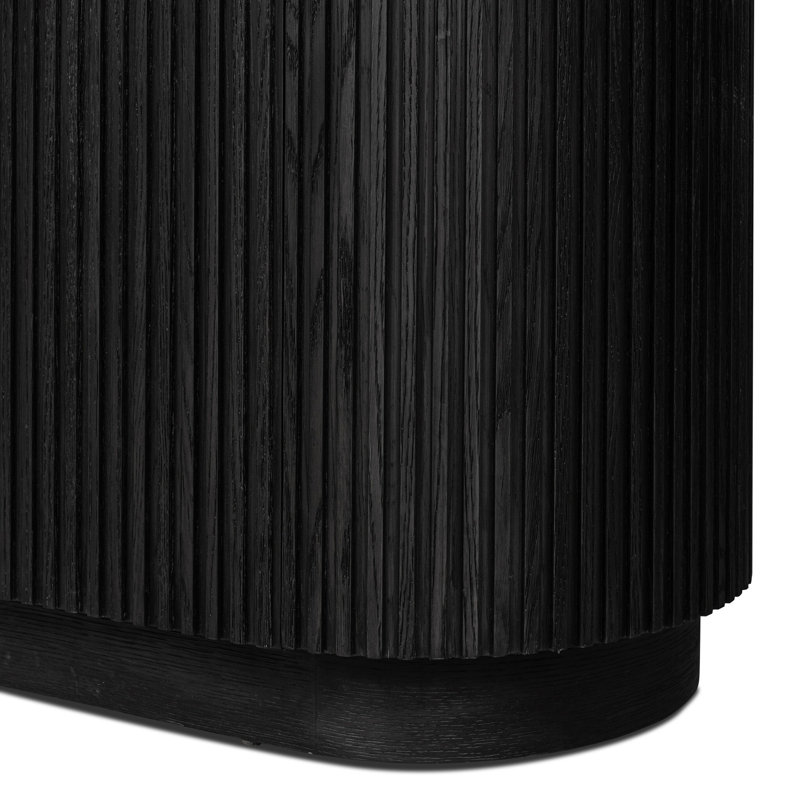 Delphi Cabinet-Desert Oak, Cerused Black Oak