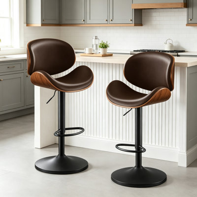 Tabourets de bar rotatifs modernes réglables