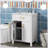 Modern Bathroom Vanity Combo with Ceramic sink