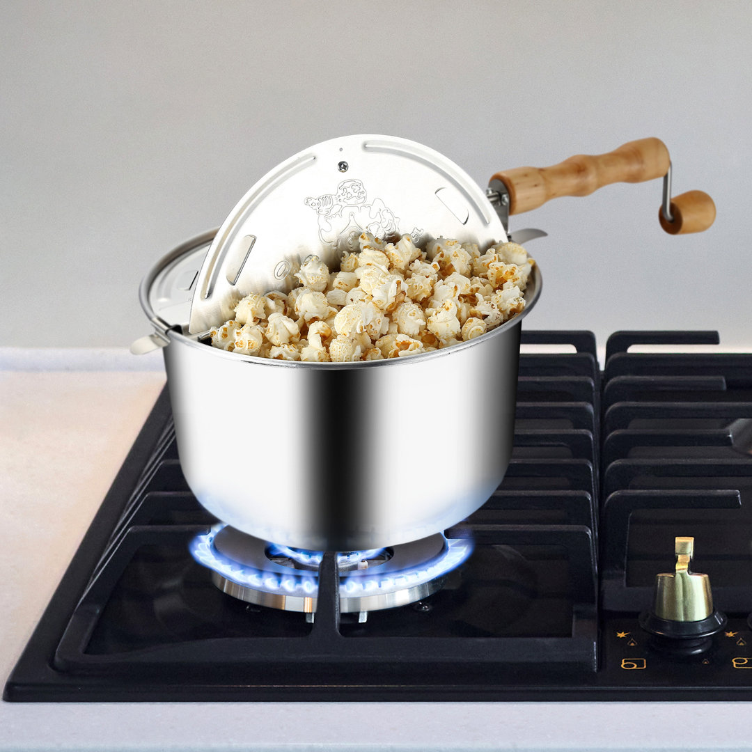 Stovetop Popcorn Maker 6oz Aluminum Popcorn Popper by Great Northern Popcorn Great Northern Popcorn